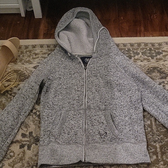 Grey warm sweater - Picture 2 of 4